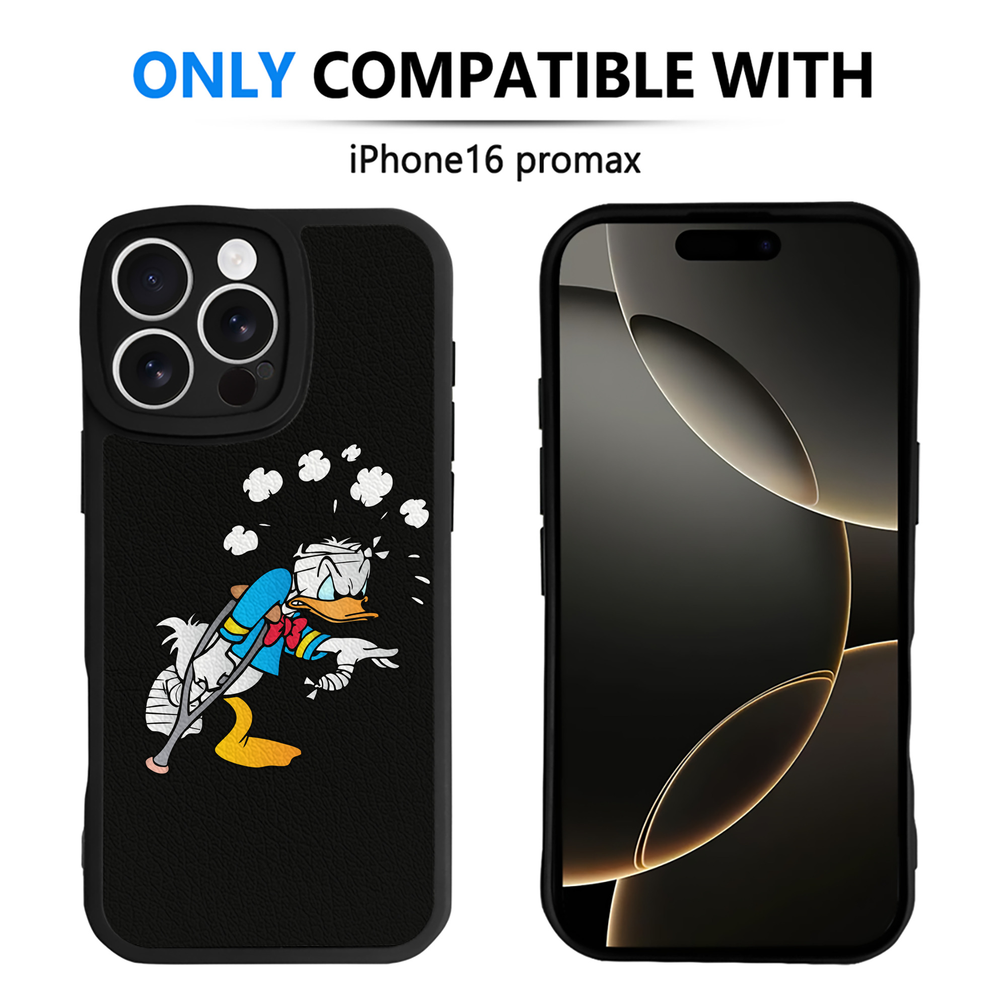 （画像用） ミッキーマウス Mickey Mouse 【iPhone 16シリーズ対応】シリコンスマホケース（レザー調） 材質：シリコン